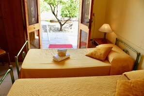 2 bedrooms, in-room safe, iron/ironing board, WiFi