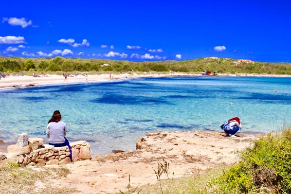 Am Strand, Strandtücher