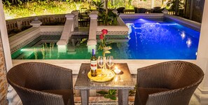 Deluxe Double Room, Courtyard Area