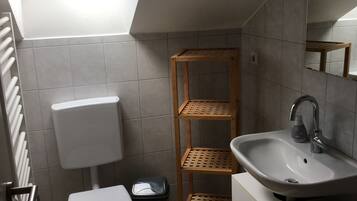 Dutxa, assecador de cabells i sabó