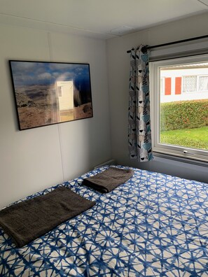 2 chambres, lit de bébé portatif, Wi-Fi (supplément), literie fournie