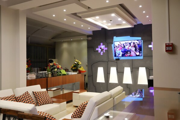 Sitzecke in der Lobby