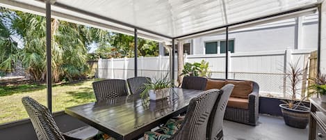 Outdoor dining