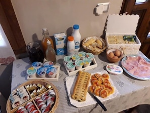 Petit déjeuner buffet compris tous les jours