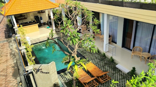 Aerial view - Umah Dangin Guesthouse - Hostel (Munggu)