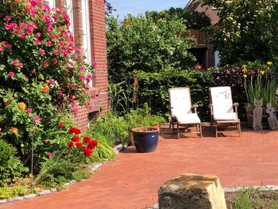 Cozy apartment in a Westphalian farmhouse with its own sauna