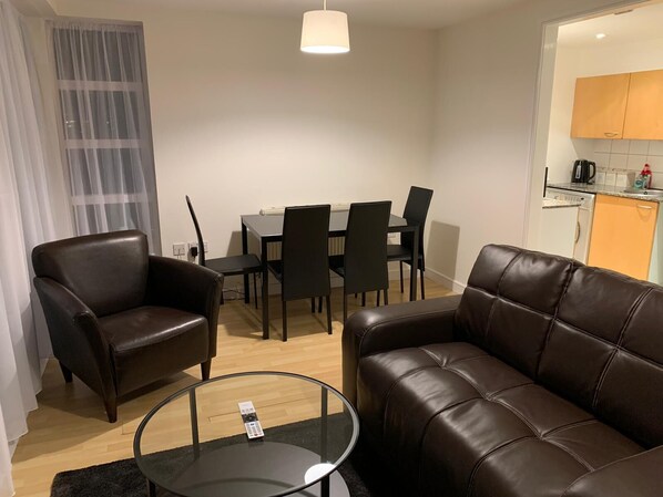 Apartment, 2 Bedrooms | Living room - Royal Albert Dock Apartments (Liverpool)