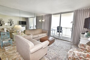 Condo, 2 Bedrooms | Living area | TV