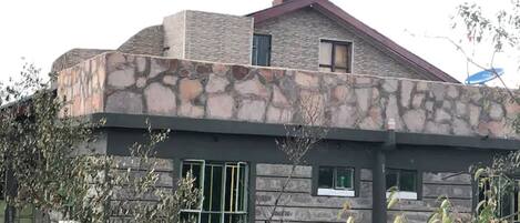 Façade de l’hébergement