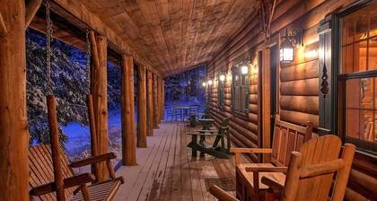 Charming Adirondack Log Cabin PRIVATE BEACH ACCESS to Mirror Lake