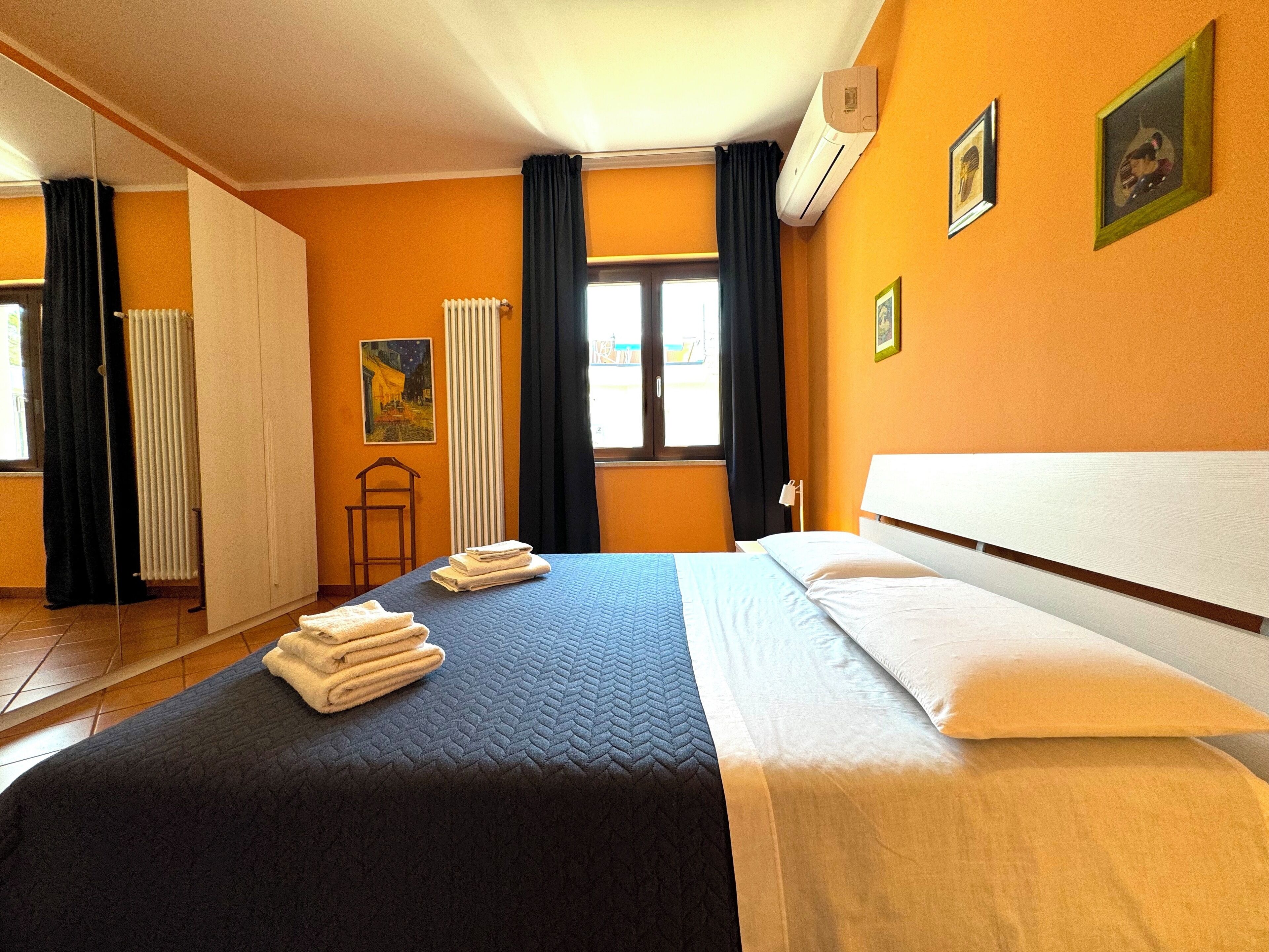 3 camere, ferro/asse da stiro, Wi-Fi gratuito, lenzuola