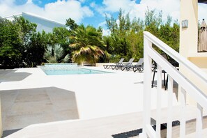 Outdoor pool - Hopewell Villa w/Pool & walk to Grace Bay beach 🏖  (Providenciales)