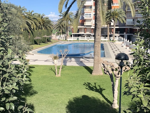 Apartment on the beach front line
