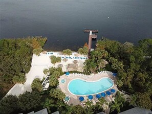 Outdoor pool, a heated pool - Beautiful 3 Bedroom Resort Condo (Davenport)