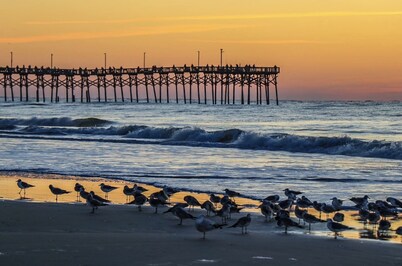 A pie de playa / Acogedor 3 dormitorios / cubierta envolvente