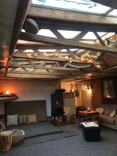 Holiday Apartment "Eulentreff" in the Wilde Auwaldhaus, Zittau Mountains