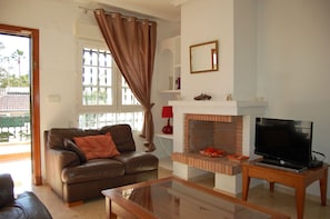 Televisie en een dvd-speler