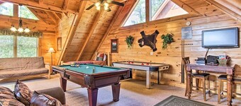 High-End Cabin w/Game Room, Family Friendly, Near Pigeon Forge, Owner Managed
