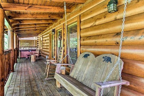 High-End-Kabine mit Spielzimmer, familienfreundlich, in der Nähe von Pigeon Forge, niedrige Preise