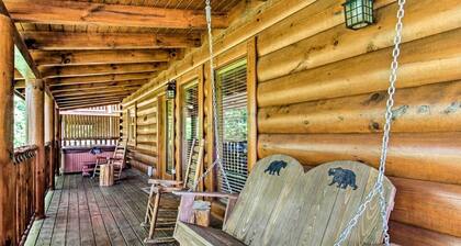 High-End-Kabine mit Spielzimmer, familienfreundlich, in der Nähe von Pigeon Forge, niedrige Preise