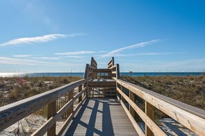 Townhouse, 3 soverom | Utsikt mot strand/hav