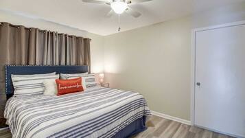 2 habitaciones, tabla de planchar con plancha y wifi gratis