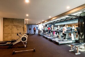 Gym - Stunning 2 Bedroom High Floor City View (Melbourne)