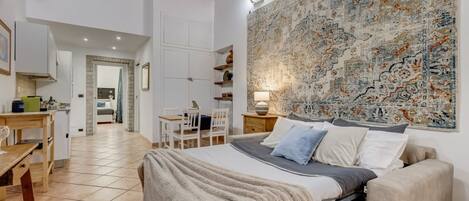 1 間睡房、熨斗/熨衫板、Wi-Fi、床單