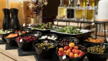Daily buffet breakfast (AUD 38 per person)