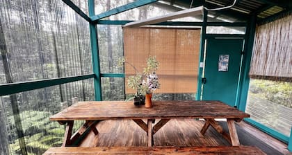 Off-Grid Bungalow with Volcano Alerts & Rescue Dogs