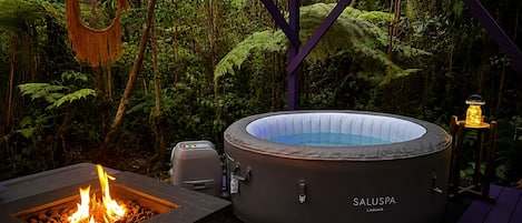 Baignoire à remous extérieure