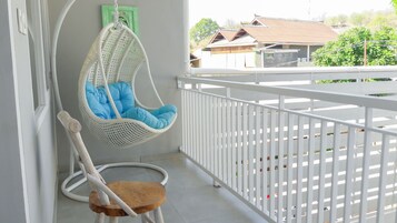 Deluxe-Doppelzimmer | Blick vom Balkon