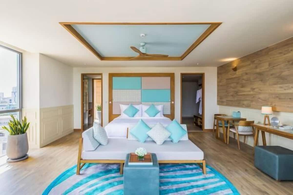 1 habitación, minibar, caja de seguridad en la habitación y escritorio