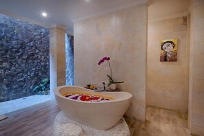 Shower, towels