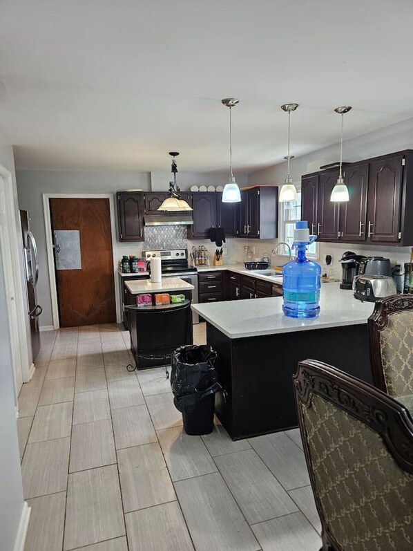 Microwave, oven, stovetop