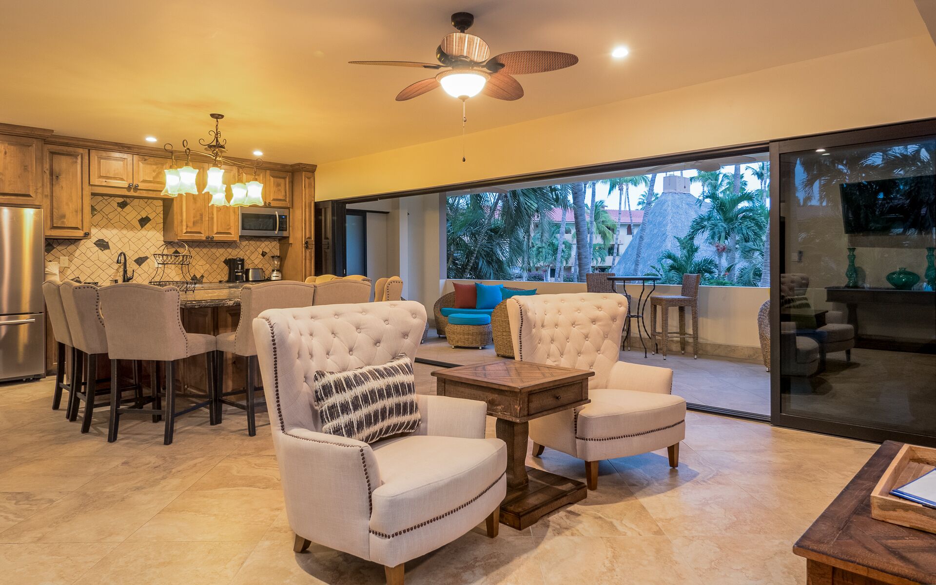 Condo de lujo | Área de sala de estar