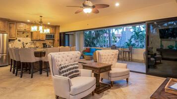 Condo de lujo | Área de sala de estar