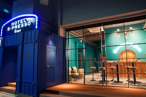 Front of property - evening/night