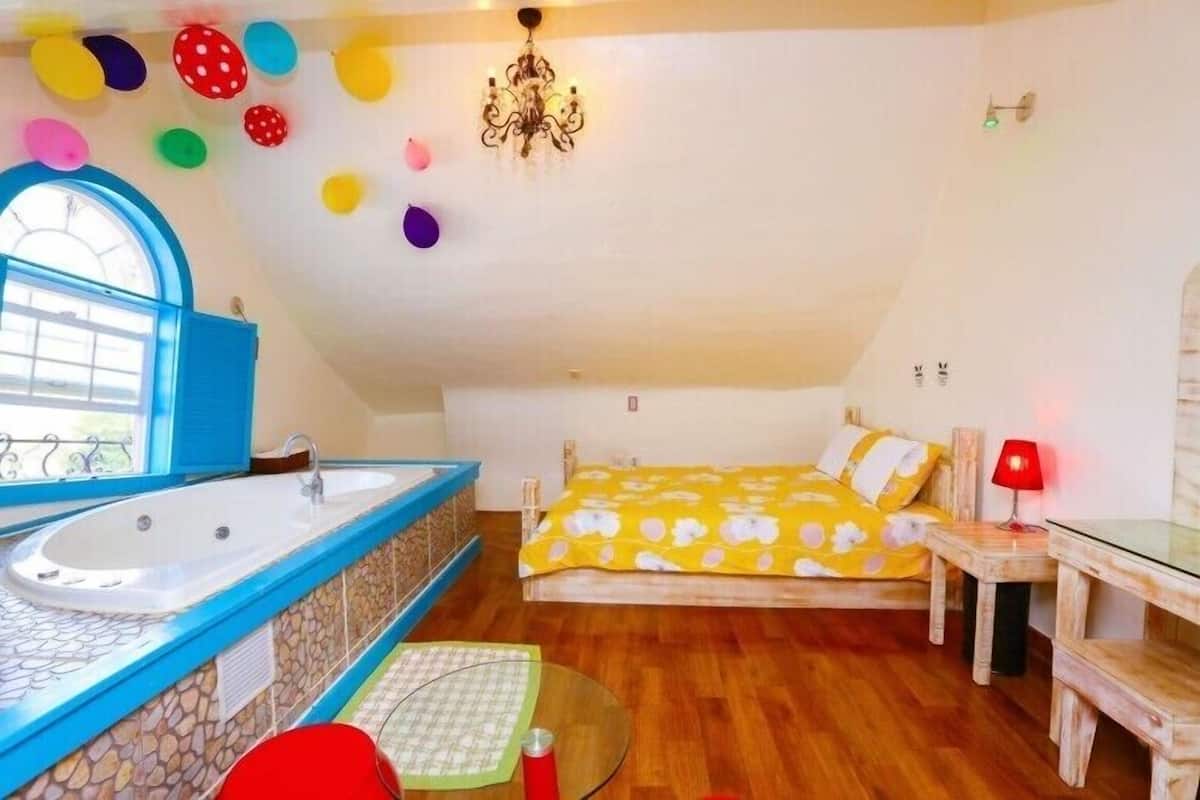 Appartement Duplex, bain Ă remous (Blue)