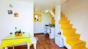 Restauration dans la chambre