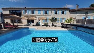 Voorkant van accommodatie