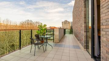 Junior Suite, Terrace, City View | Terrace/patio