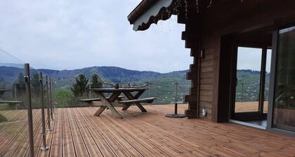 Chalet "Les Bouvreuils" (12 pers) Unbeatable view in La Bresse