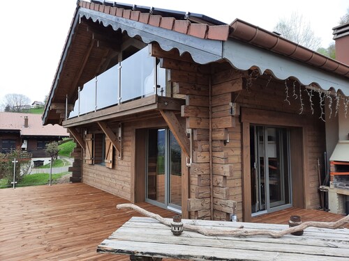 Chalet "Les Bouvreuils" (12 pers) Unbeatable view in La Bresse