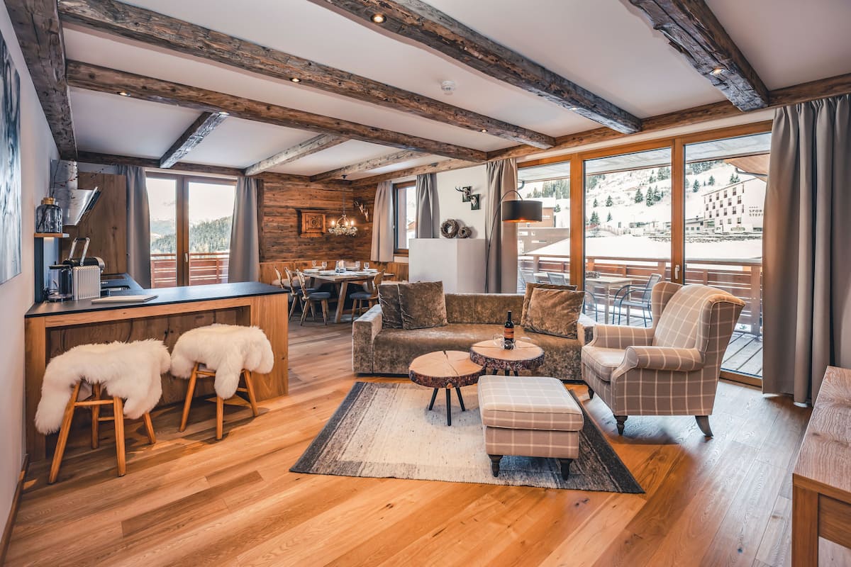 Chalet (XL) | Pemandangan dari kamar