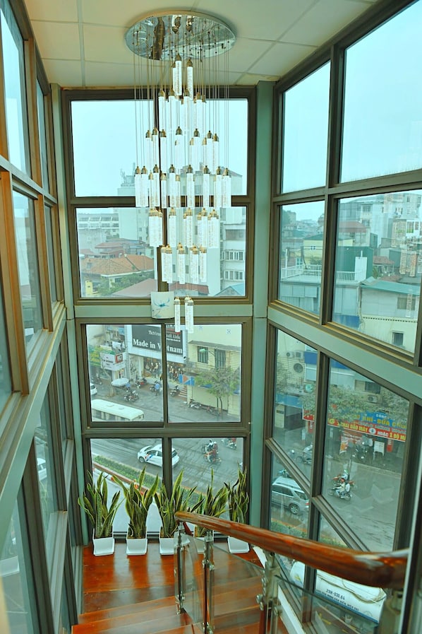 Interior entrance