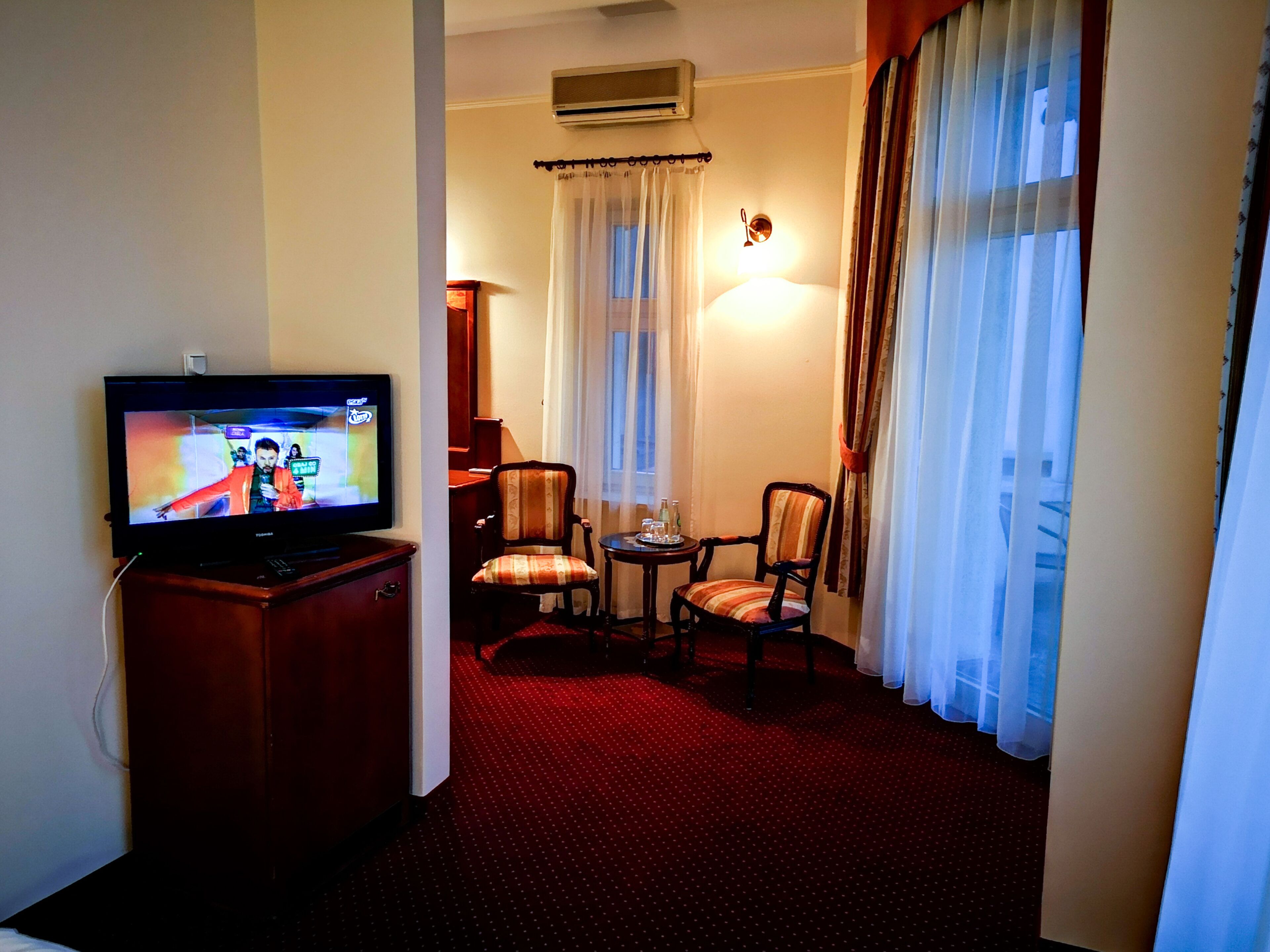 Premium Double Room, Balcony | Television