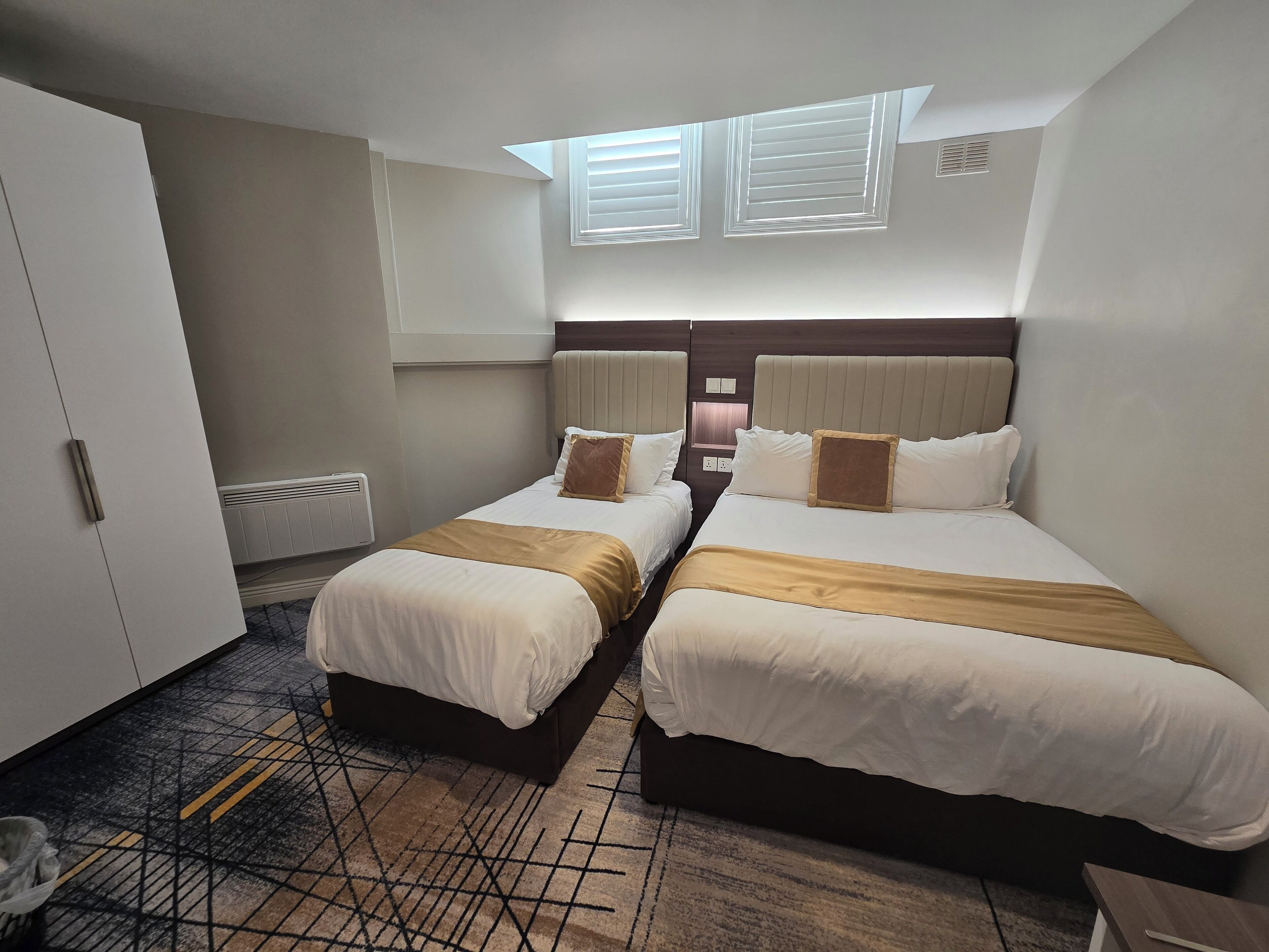 Habitación Deluxe doble (Room 3) | Colchones con acolchado adicional, escritorio, wifi gratis