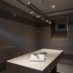 Hot tub, steam room, body treatments, aromatherapy, hot stone massages