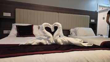 Wifi gratis y ropa de cama